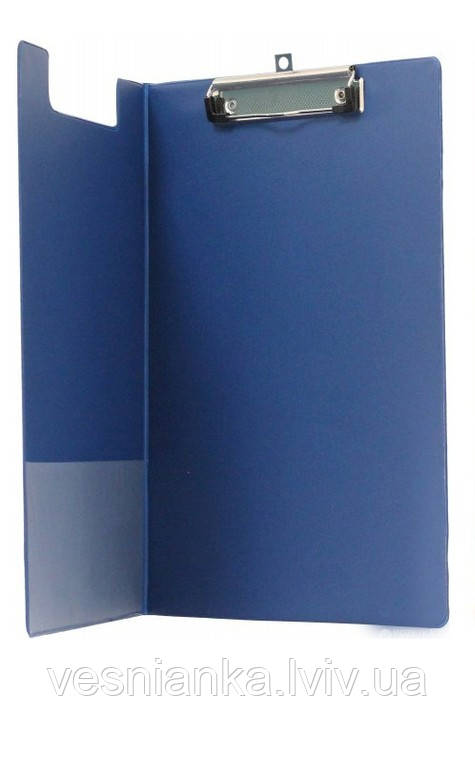 Папка-планшет Clip Board А4 з кришкою Синя, 4-258-06 Office, фото 1