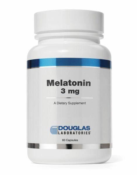 Мелатонін Douglas Laboratories (Melatonin) 3 мг 60 капсул BX933