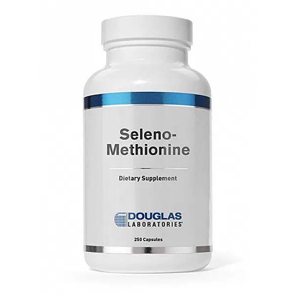 Селен метіонін Douglas Laboratories (Seleno-Methionine) 200 мкг 250 рослинних капсул BX954, фото 1