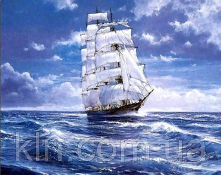 Набір алмазної мозаїки Корабель в океані 40 х 30 см (арт. FS365)