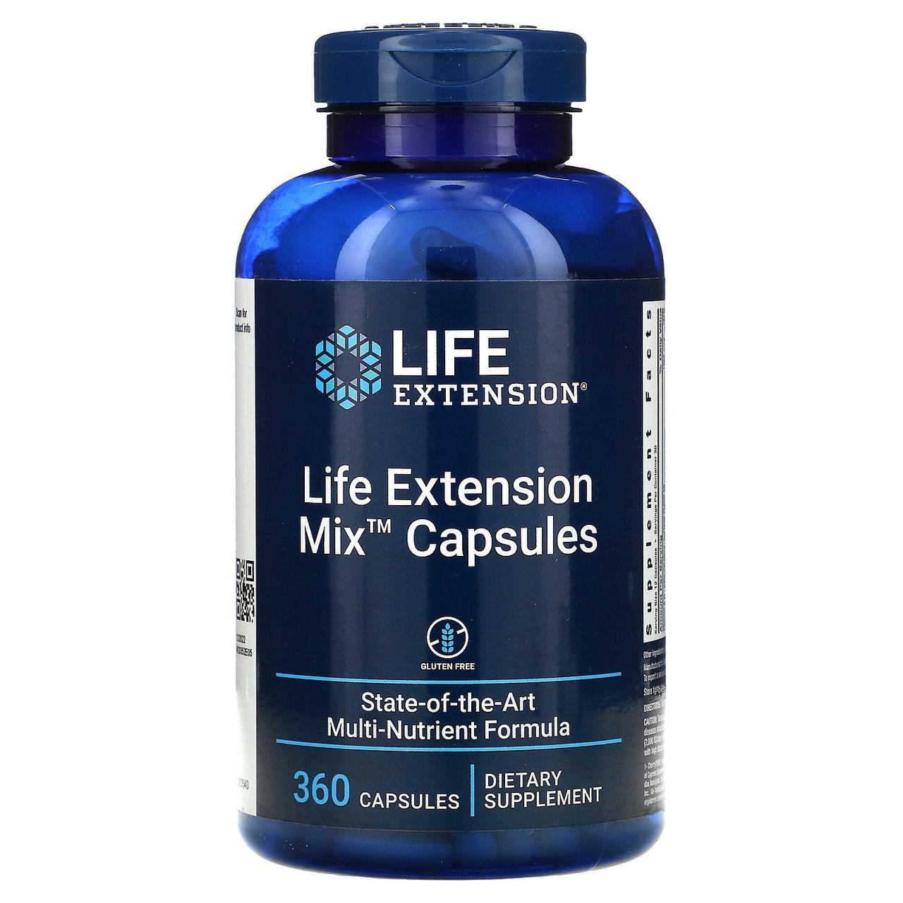 Мікс капсул, Mix Capsules, Life Extension, 360 капсул BX113, фото 1