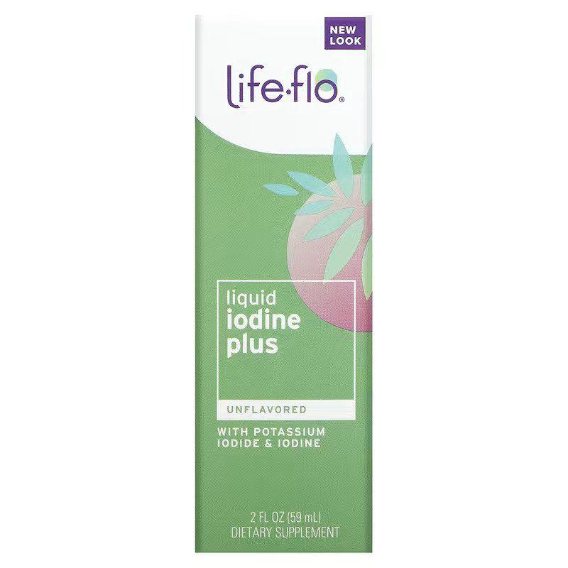 Рідкий йод Плюс Life-flo 2 рідких унції (59 мл) BX158, фото 1