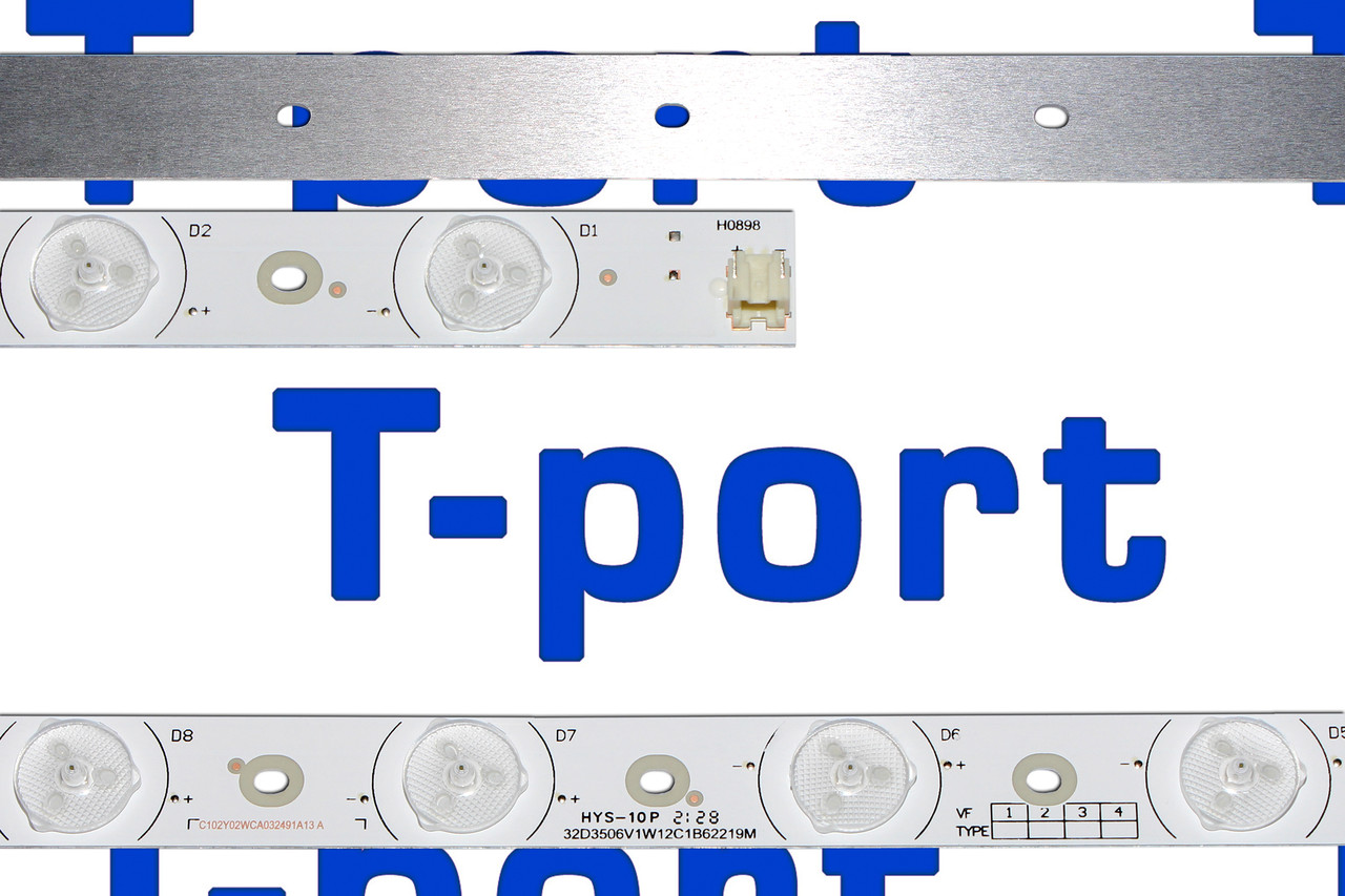 LED подсветка Toshiba 32 Sharp PP/MP V7.0 Pitch 51mm 12LED 6V