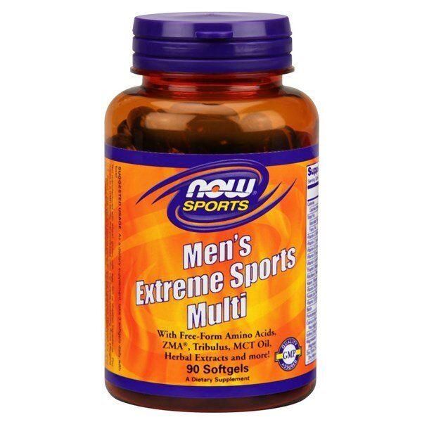 Мультивітаміни для чоловіків Now Foods (Men's Extreme Multi Sports) 90 капсул BX505