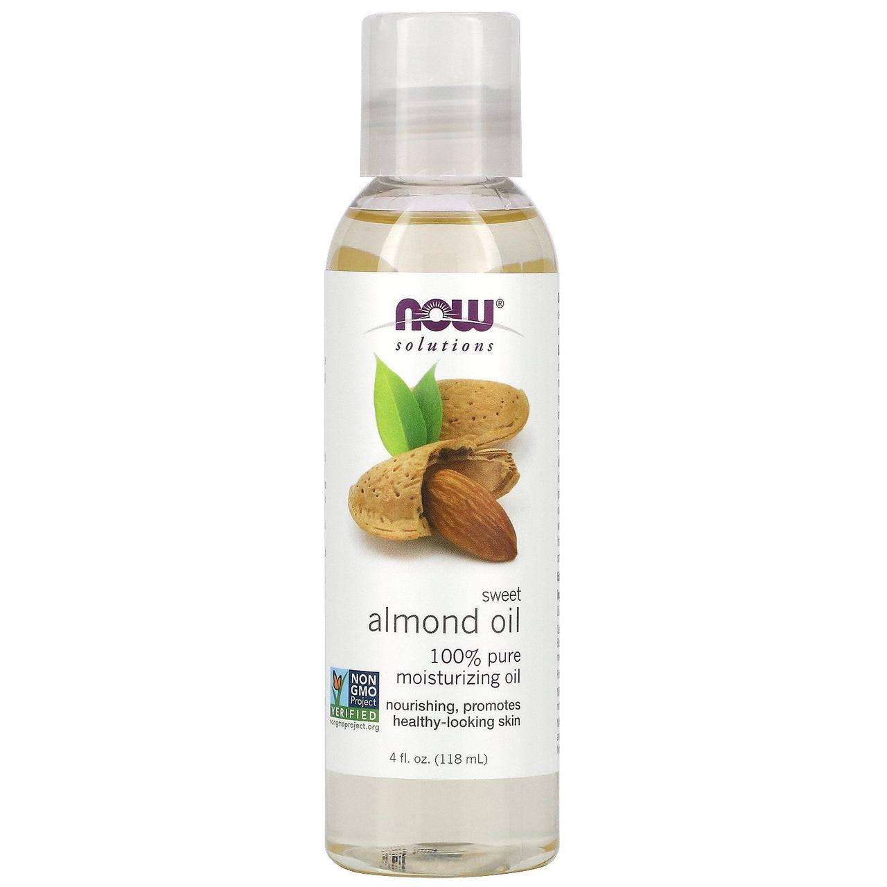 Олія солодкого мигдалю Now Foods (Almond Oil) 118 мл BX868