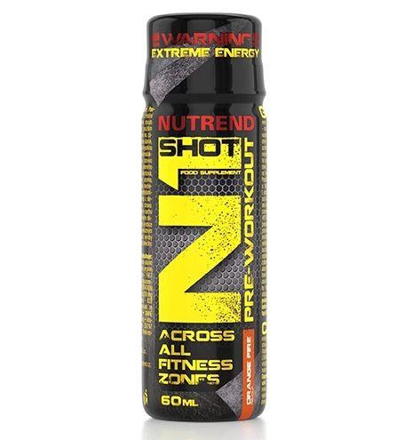 Шот перед тренуванням для енергії апельсин Nutrend (N1 Shot) 1 шт 60 мл BX500, фото 1