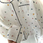 Жіноча бавовняна піжама №1315 Leiccina, фото 4