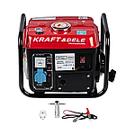 Компактний однофазний бензиновий генератор Kraft&Dele KD109 0,8-1.2 кВт 2-тактний, фото 6