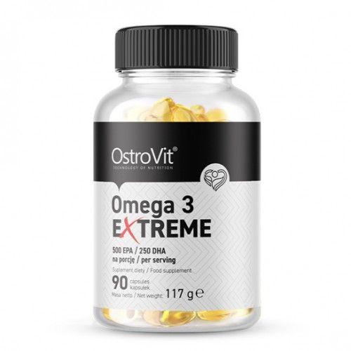 Омега 3, екстрим, OMEGA 3 EXTREME, OstroVit, 90 капсул BX934