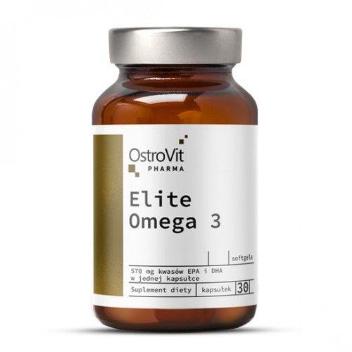 Елітна омега 3, PHARMA ELITE OMEGA 3, OstroVit, 30 капсул BX963, фото 1