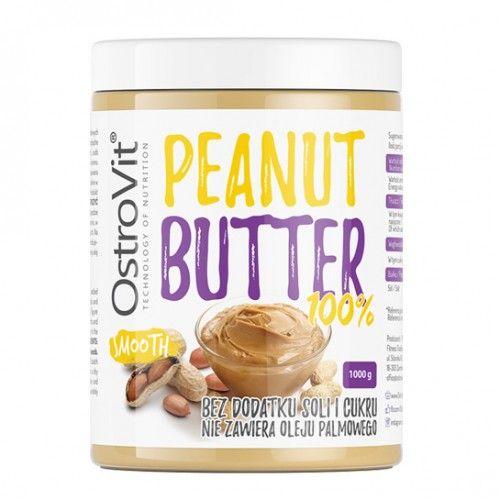 100% арахісова олія, 100% PEANUT BUTTER, OstroVit, 1000 г BX093, фото 1