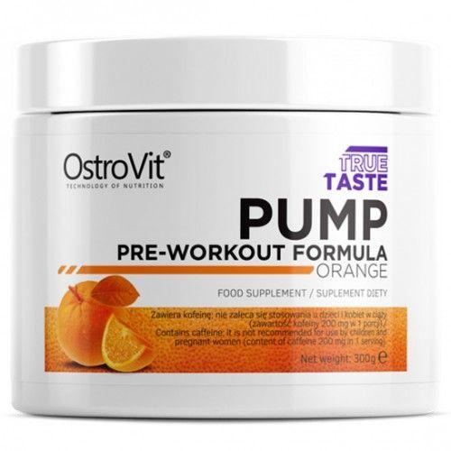 Передтренувальний комплекс, апельсин, PUMP Pre-Workout, orange, OstroVit, 300 г BX440, фото 1