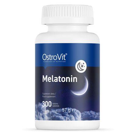 Мелатонін OstroVit (Melatonin) 300 таблеток BX162, фото 1