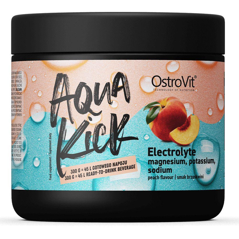 Електролітий смак персика Ostrovit (Aqua Kick Electrolyte) 300 г BX037, фото 1