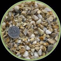 Грунт для акваріума Nechay ZOO білий середній 5-10 мм, 10 кг