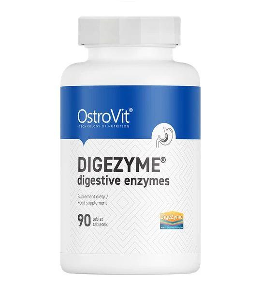OstroVit-Digezyme Digestive Enzymes OstroVit 90 таблеток BX990, фото 1
