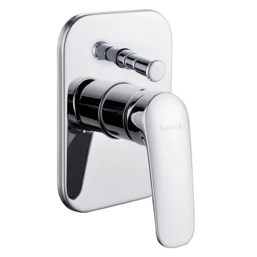 Змішувач для ванни врізний прихованого монтажу IMPRESE PRAHA new VR-10030 (Z), фото 1