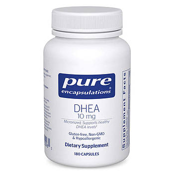 Pure Encapsulations DHEA/ДГЕА/Дегідроепіандростерон 10 мг 180 капсул BX383