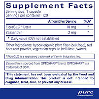 Лютеїн Зеаксантин Pure Encapsulations (Lutein Zeaxanthin) 120 капсул BX421, фото 3
