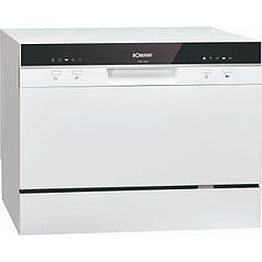 Міні-посудомийна машина біла TSG 7404 біла Bomann