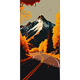 Картина за номерами Art Craft Осінній спокій 11025-AC 40х80 см, фото 3