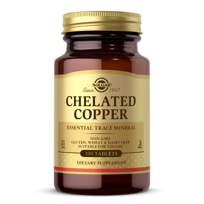 Хелатна мідь Solgar (Chelated Copper) 100 таблеток BX334, фото 1