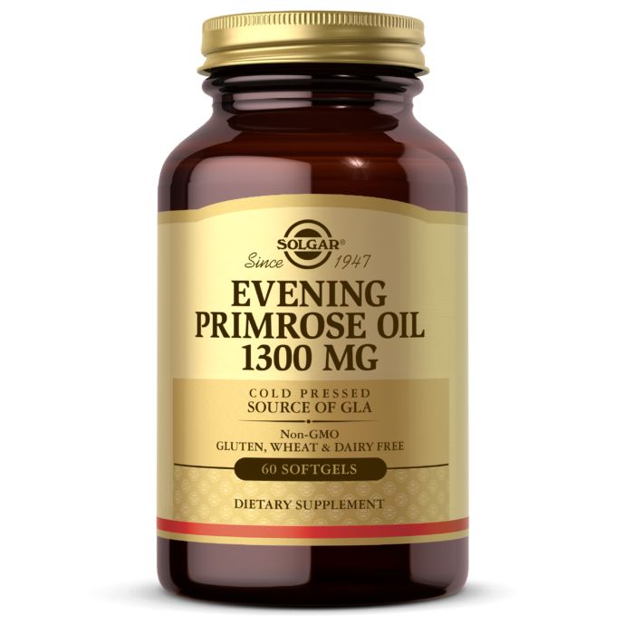 Олія вечірньої примули Solgar (Evening Primrose Oil) 1300 мг 60 капсул BX896, фото 1
