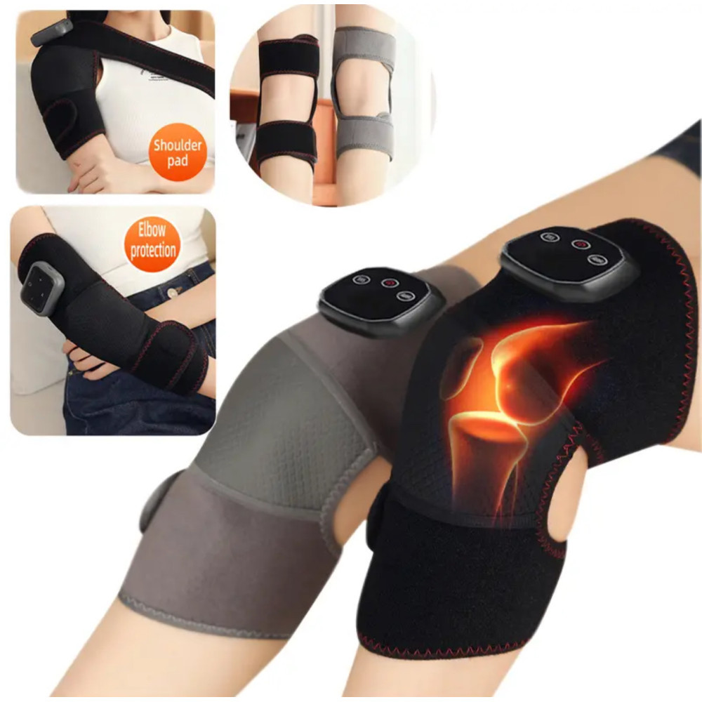 Електричний теплий компрес захист суглобів шиї плечей коліна інтелектуальний AND LY-636, фото 1