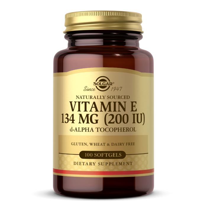 Вітамін E Solgar (Vitamin E) 200 ME 100 капсул BX784