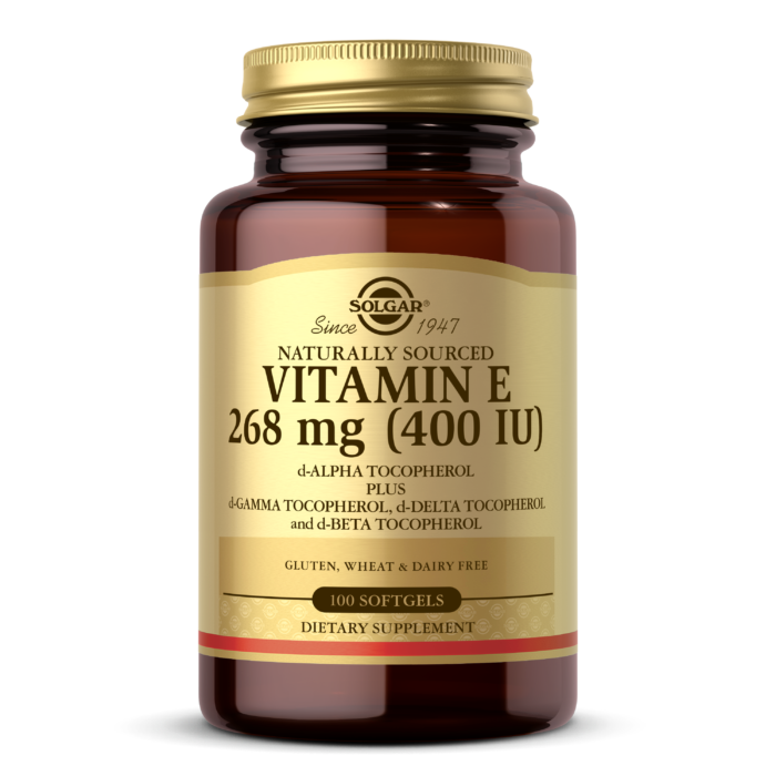 Вітамін E Solgar (Vitamin E) 400 ME 100 капсул BX866