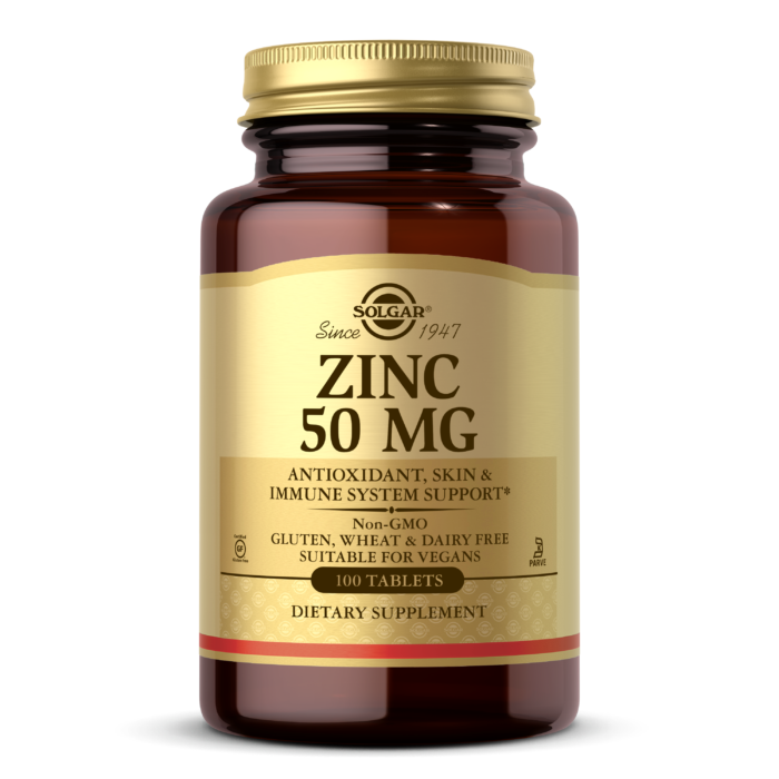Цинк Solgar (Zinc) 50 мг 100 таблеток BX168, фото 1