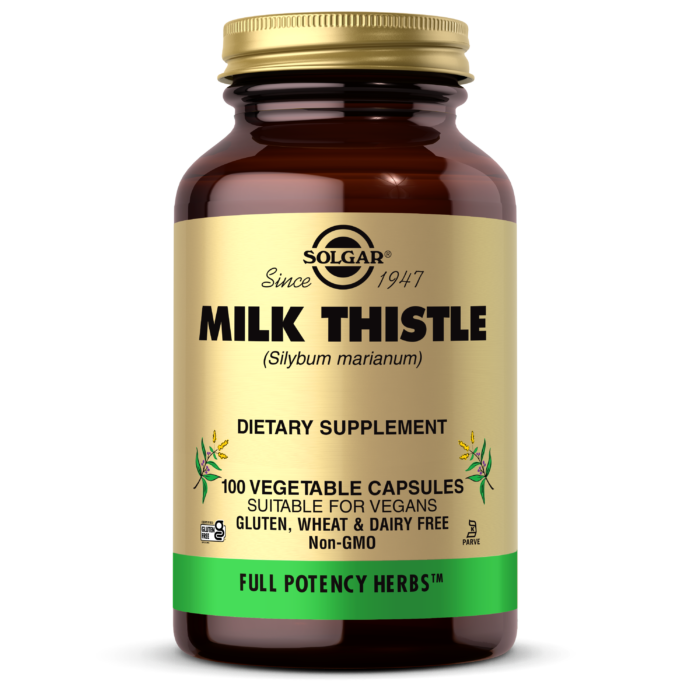 Розторопша Solgar (Milk Thistle) 100 капсул BX469