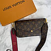 Жіноча мінісумка/клатч Louis Vuitton Felicie, фото 5