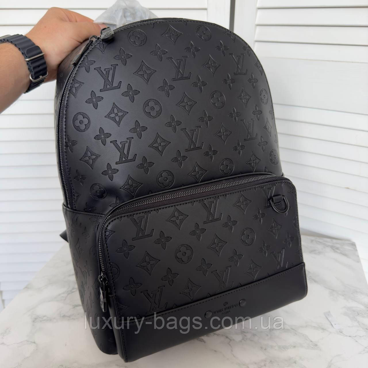Чоловічий великий модний рюкзак Louis Vuitton (нова колекція)