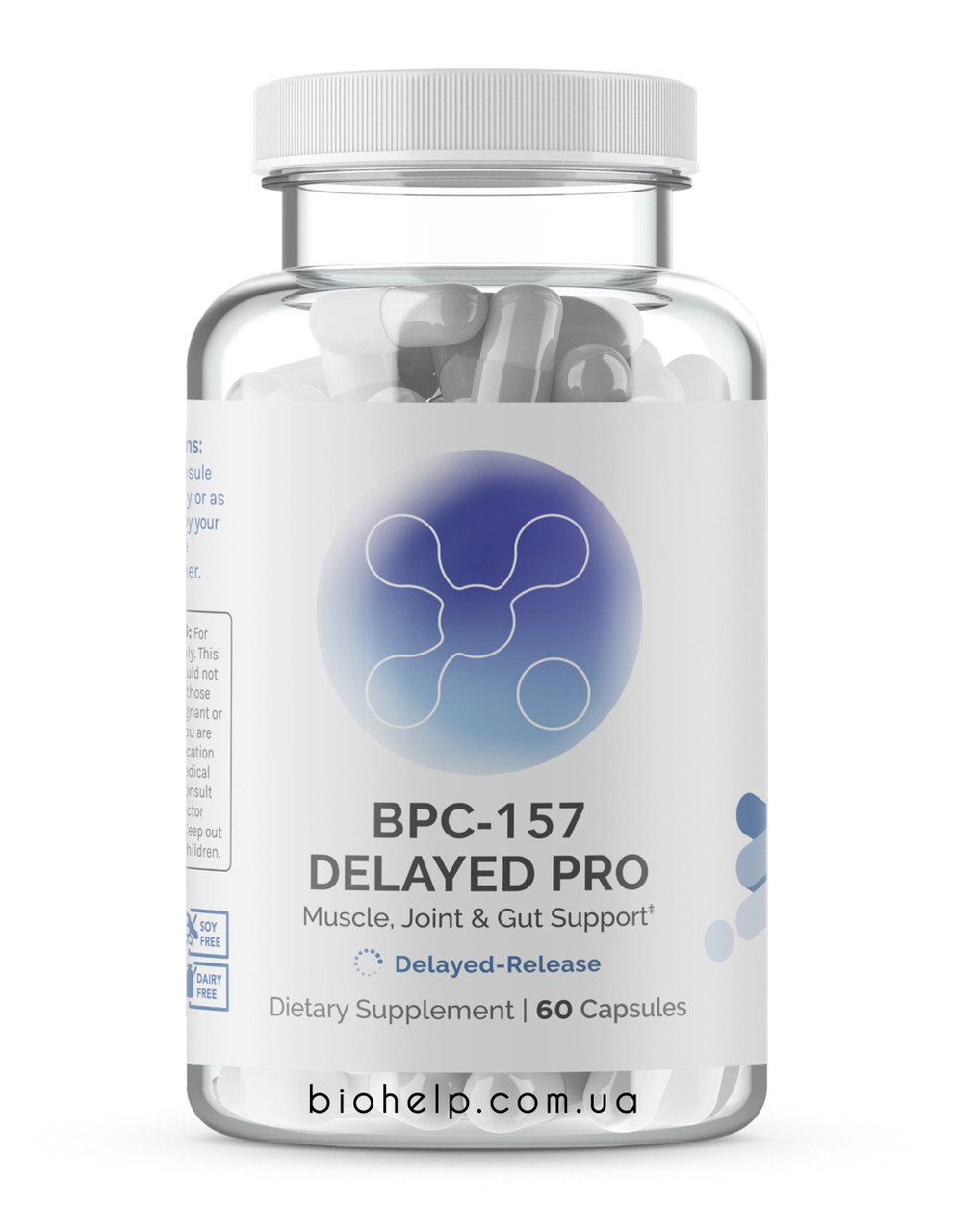 Infiniwell BPC-157 Delayed Pro - 500mcg. 60 капсул BX877, фото 1