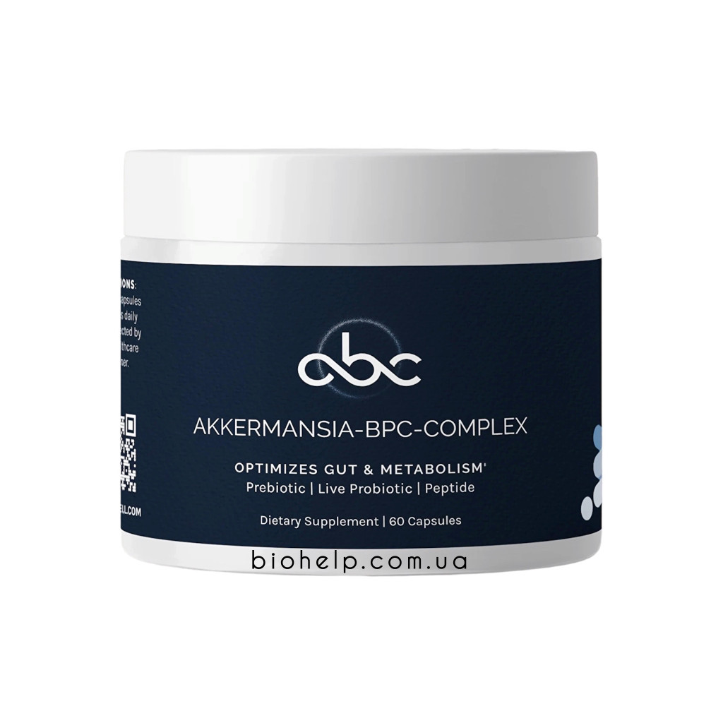 Infiniwell BPC-157 PROBIOTIC ABC — Пробіотик BPC-157 ABC — Пептид — Живий пробіотик 60 капсул. BX106, фото 1