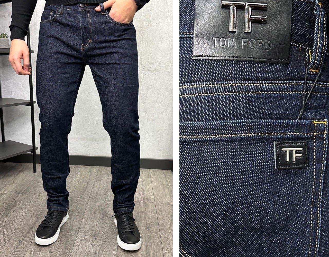 Чоловічі джинси Tom Ford H4673 сині 29, 30, фото 1