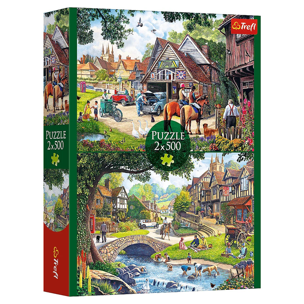 Пазл "Ідилічне життя", 2х500 елементів Trefl (5900511374940), фото 1