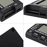 Тестер акумуляторів CellMeter 7 NiCd NiMH LiPo LiFe Li-ion індикатор ємності детектор напруги, фото 7