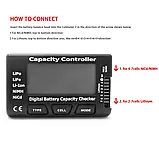 Тестер акумуляторів CellMeter 7 NiCd NiMH LiPo LiFe Li-ion індикатор ємності детектор напруги, фото 10