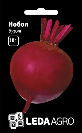 Насіння буряка Нобол, 10 г — рання сортова (70-90 днів), кругла, столова LEDAAGRO, фото 1