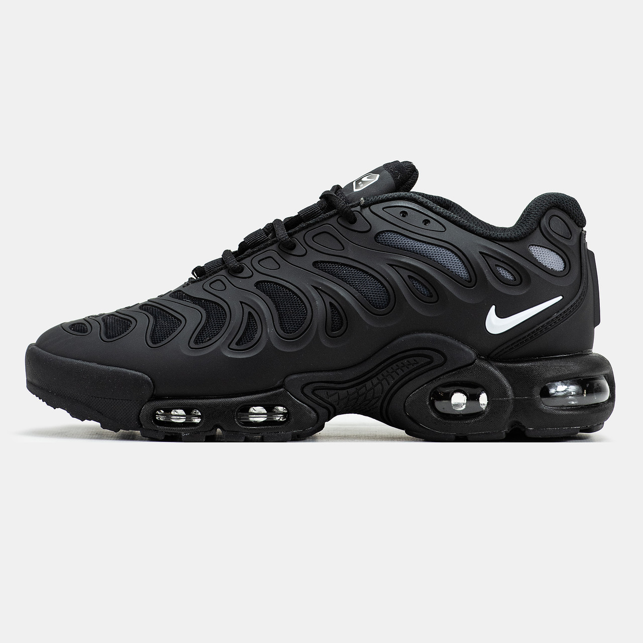Чоловічі Кросівки Nike Air Max TN Plus Drift Black White / Найк Аїр Макс ТН Плюс Дріфт Чорні з Білим