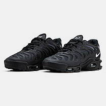 Чоловічі Кросівки Nike Air Max TN Plus Drift Black White / Найк Аїр Макс ТН Плюс Дріфт Чорні з Білим, фото 4