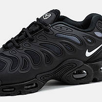 Чоловічі Кросівки Nike Air Max TN Plus Drift Black White / Найк Аїр Макс ТН Плюс Дріфт Чорні з Білим, фото 5