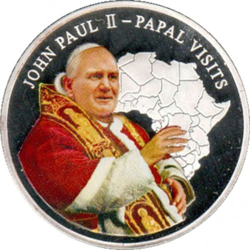 Ліберіючи 5 доларів, 2005 Іван Павло II, фото 1