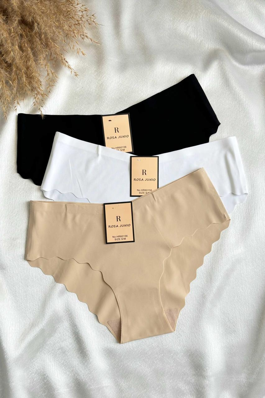 Набір трусів однотонних жіночих 3 шт р.L/XL 188619S, фото 1