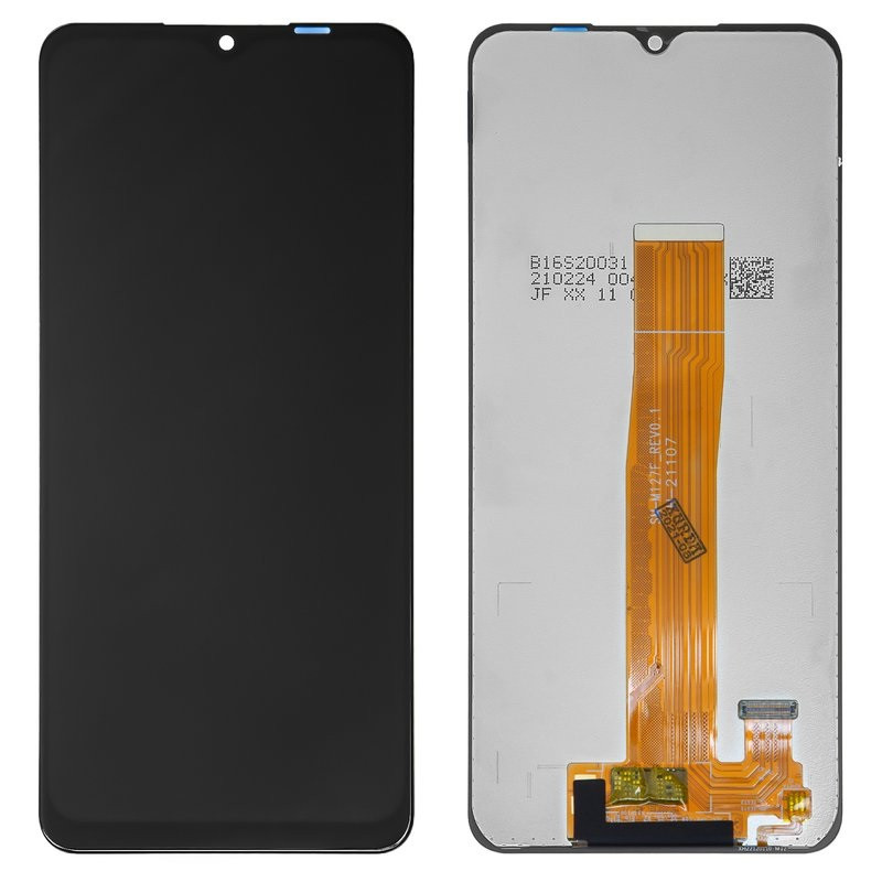 Дисплей Samsung SM-A022/A125/A127/M022 Galaxy A02/A12/A12/M02 у зборі із сенсором black Original PRC (A125F