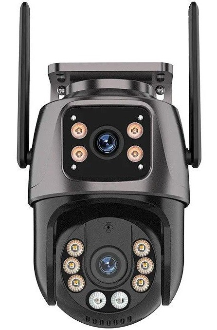 IP Wi-Fi камера SC20-L 2 незалежні об'єктиви 4MPx+4MPx (v380 APP)