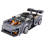 Конструктор McLaren Спортивна машина 352 деталі, сіра, фото 3