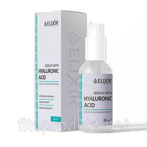 Сироватка для обличчя з гіалуроновою кислотою 30 мл Еліксир, фото 1
